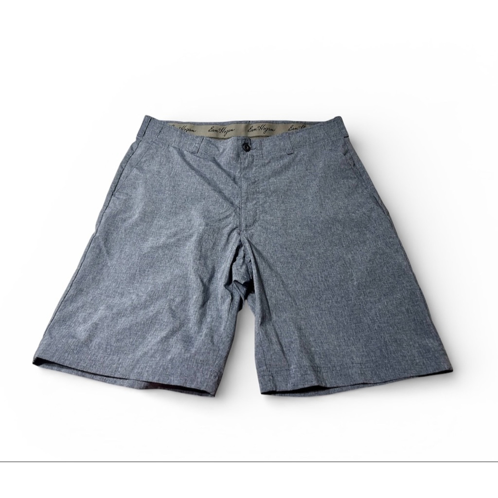 Ben Hogan Men’s Blue Flat Front Shorts Size 36 Summer Golf